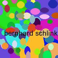 bernhard schlink biographie