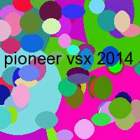 pioneer vsx 2014