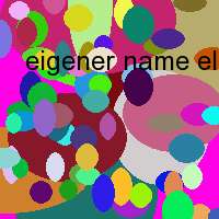 eigener name elbisch